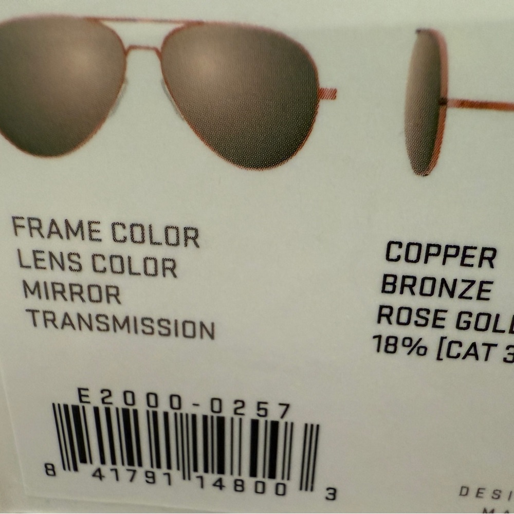 Chic Copper and Bronze Sunglasses